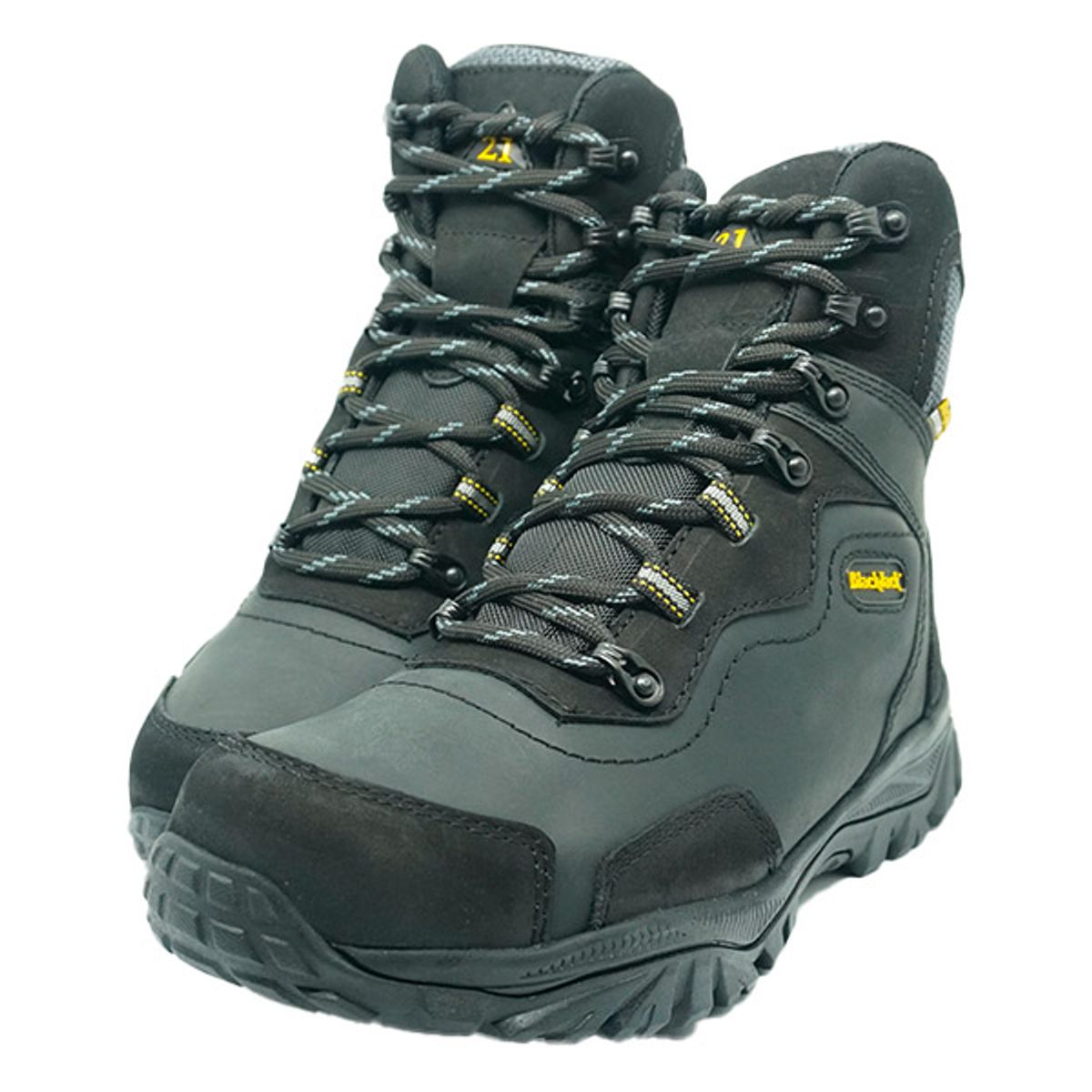 INCO - Bota Outdoor Cuero Negro Herreros Falcom