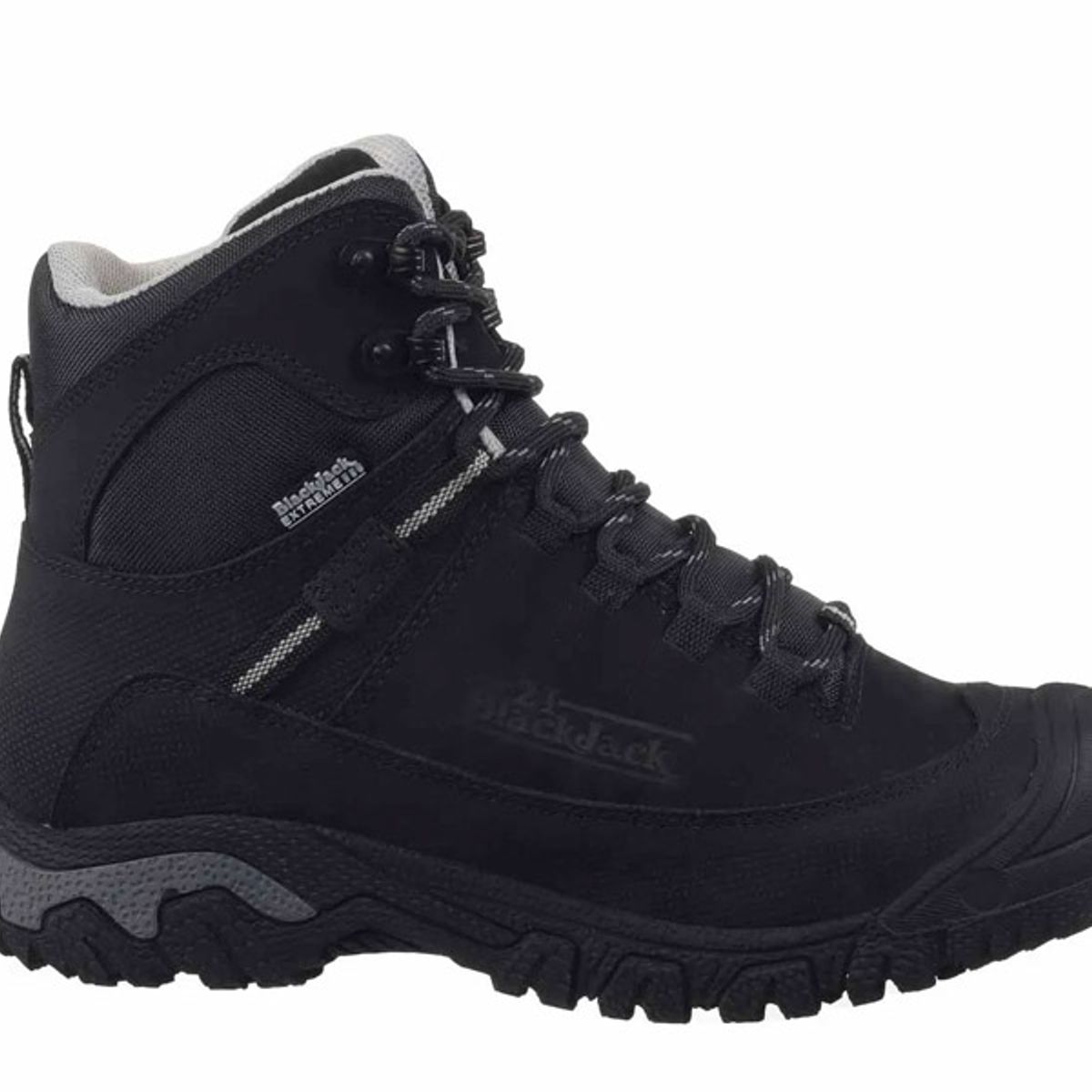 INCO - Bota Outdoor Cuero Negro Herreros Ghost