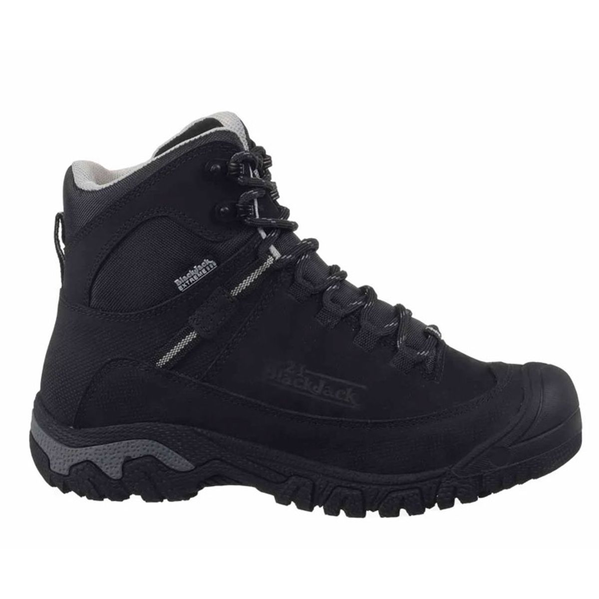 INCO - Bota Outdoor Cuero Negro Herreros Ghost