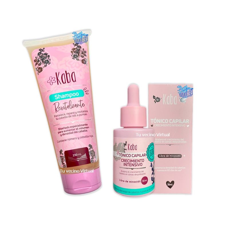 KABA - Shampoo Revitalizante y tonico Kaba