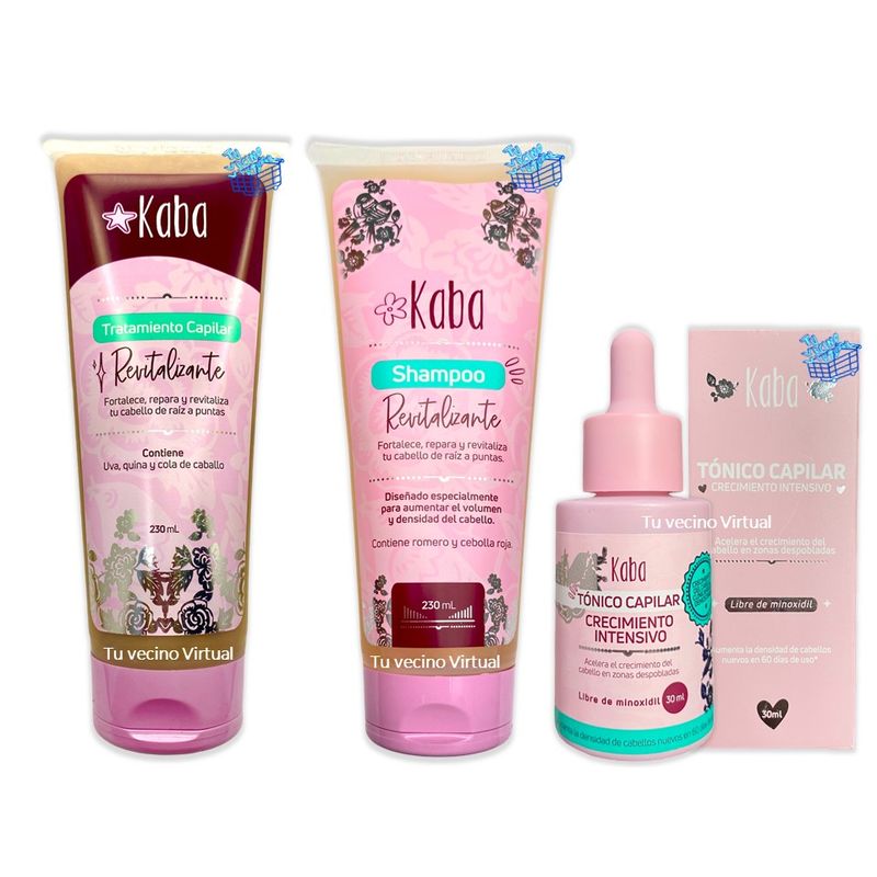 KABA - Kit X3 Revitalizante Kaba