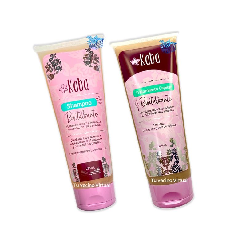 KABA - Shampoo y Tratamiento Revitalizante Kaba
