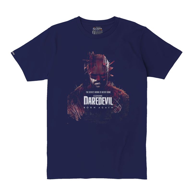 CREACIONES NU CROWN - Camiseta Daredevil Born Again Serie Art Hombre Nu Crown