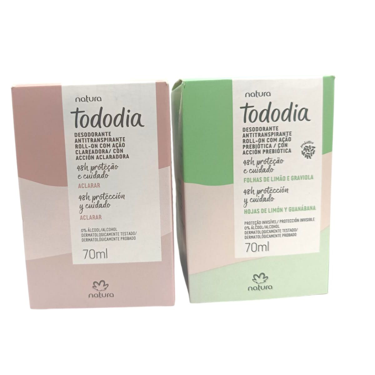 NATURA - Set Desodorante antitranspirante 70ml Tododia x 2