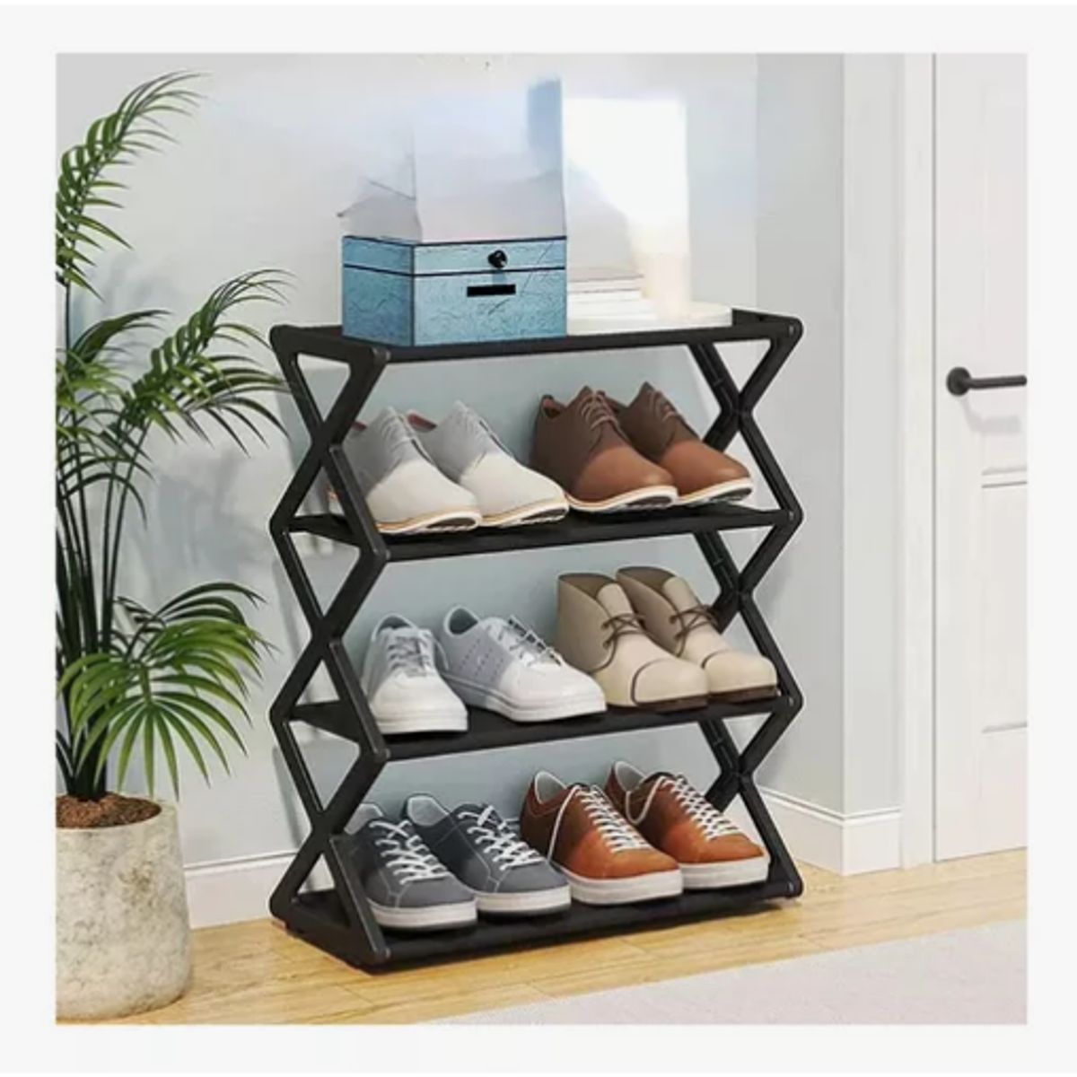 GENERICO - Zapatero Organizador para tu Hogar 4 Niveles