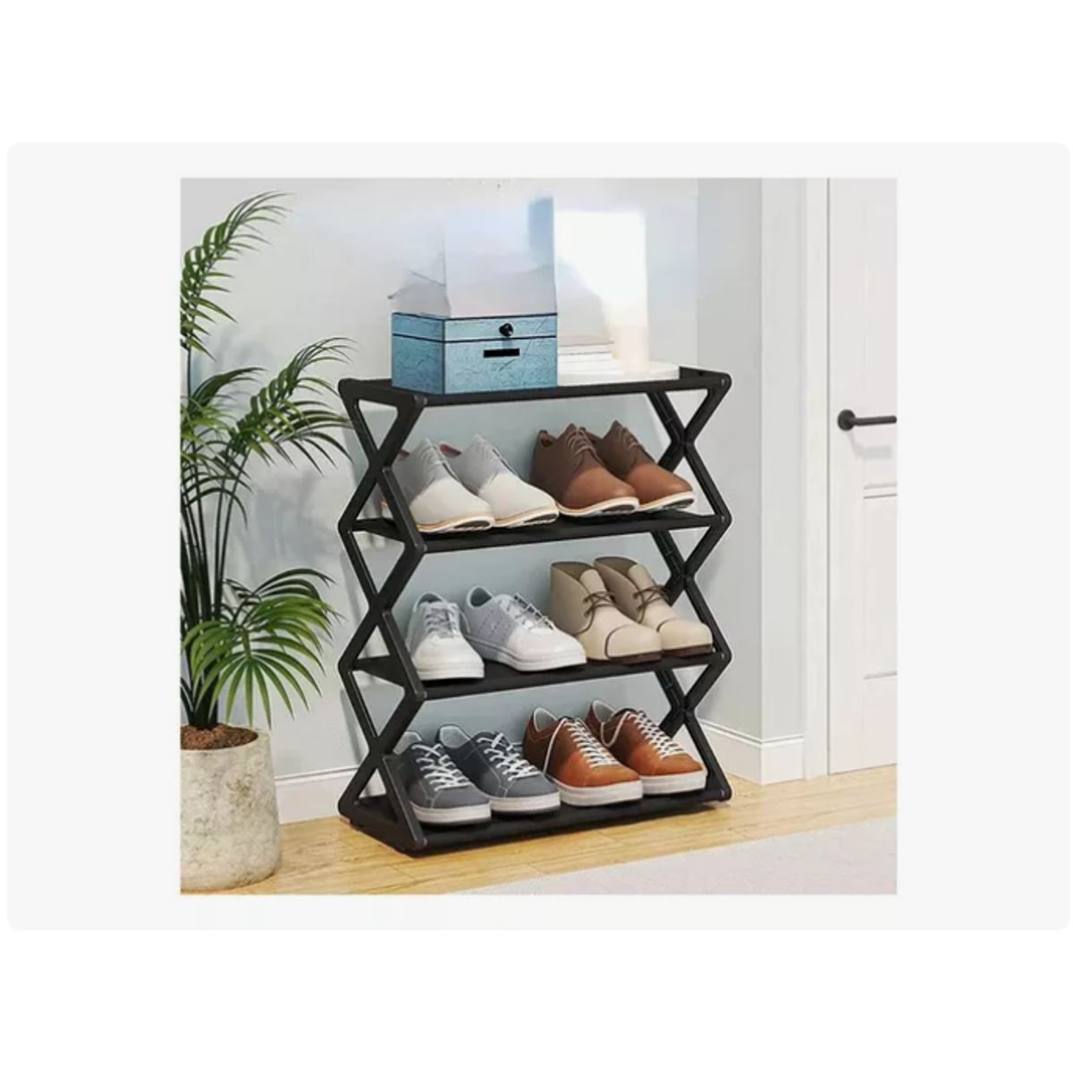 GENERICO - Zapatero Organizador para tu Hogar 4 Niveles