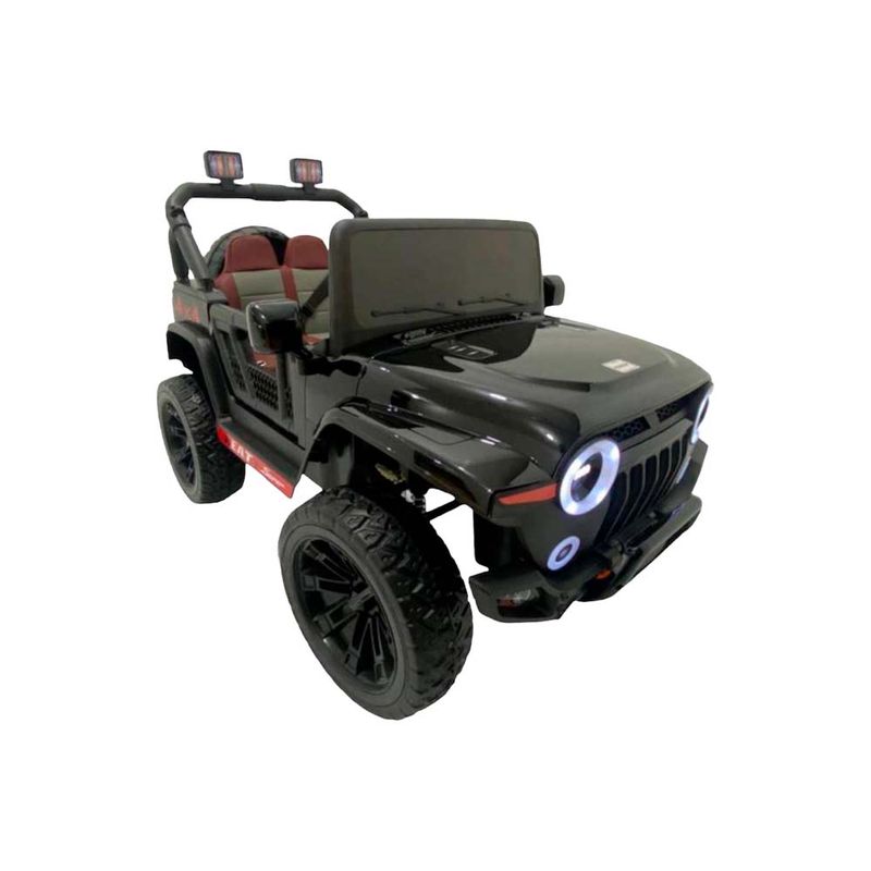 BEBESUNITA - Carro Eléctrico Para Niños 4x4 Llanta Goma Cremoto