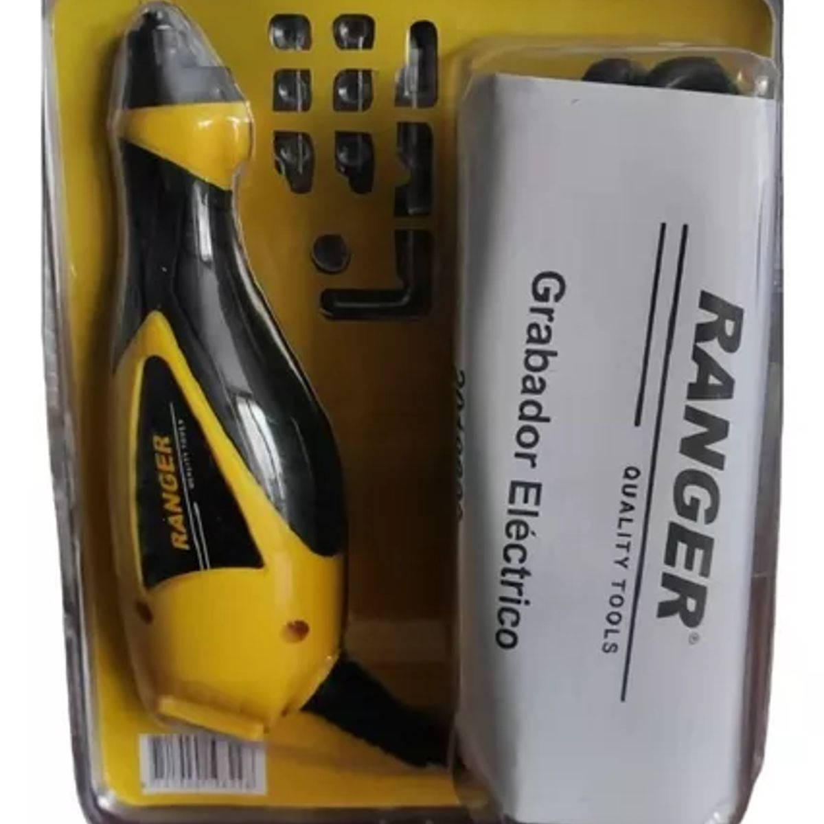 GENERICO - Pirograbador Eléctrico Profesional Metal Elegante X4 Puntas