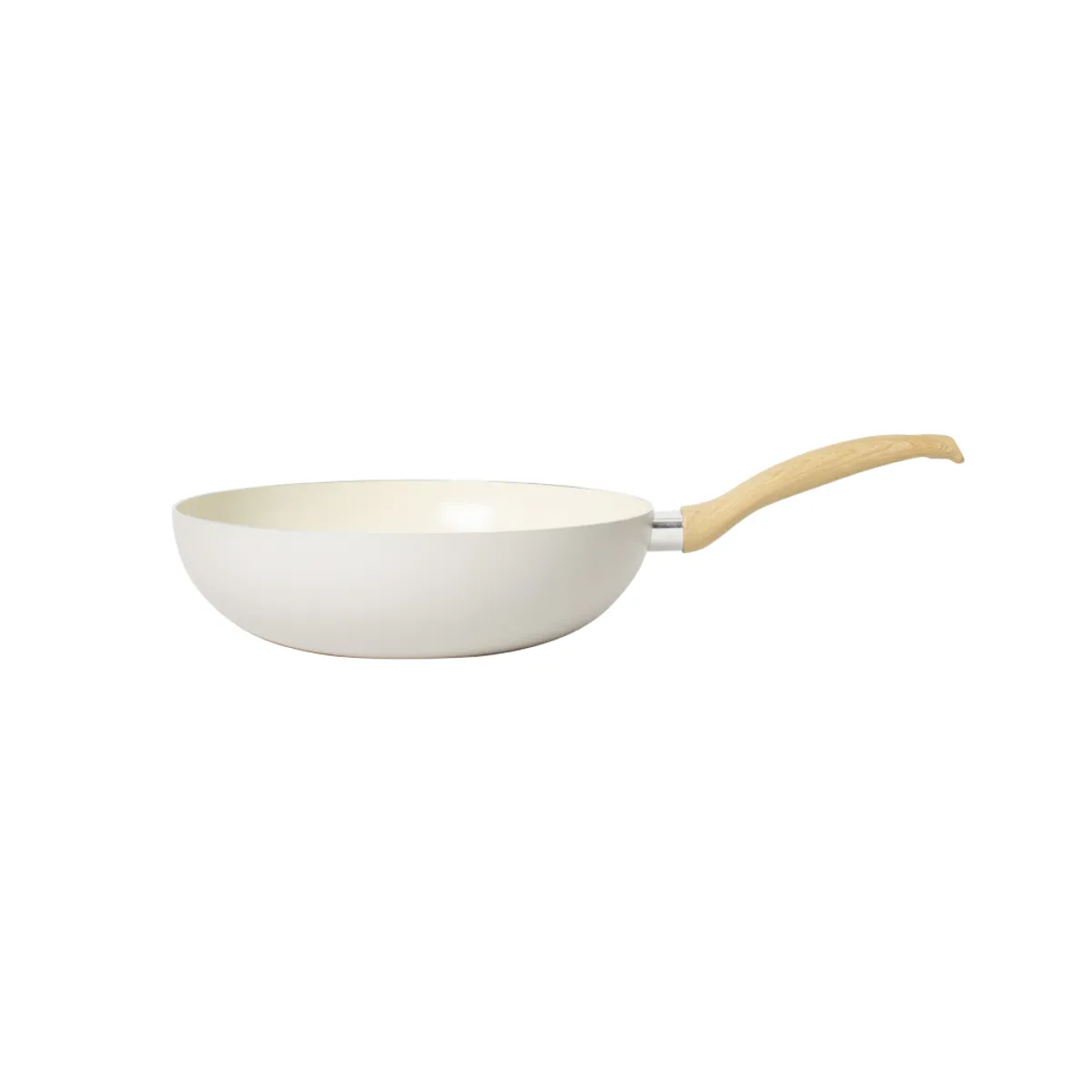 ILKO - Wok ILKO Antiadherente Cerámico blanco 28cm