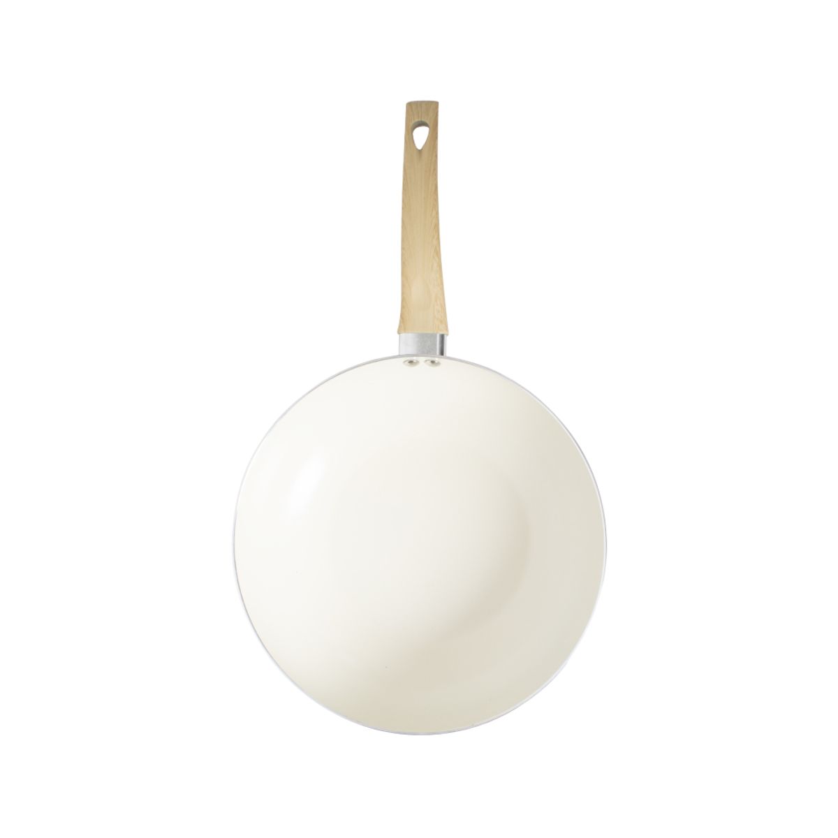 ILKO - Wok ILKO Antiadherente Cerámico blanco 28cm