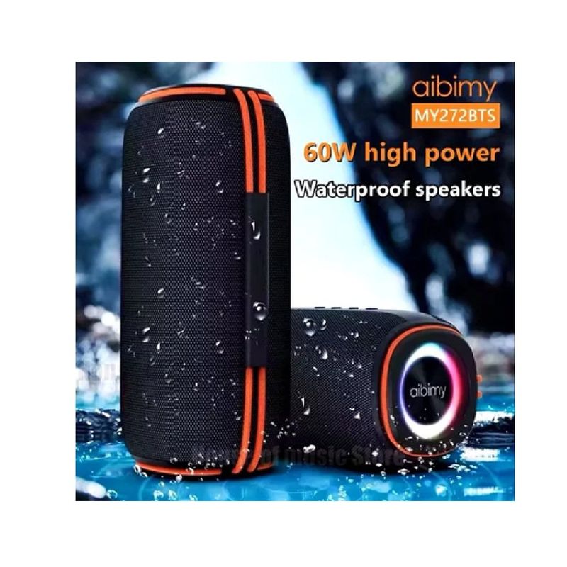 GENERICO - Parlante Inalambrico Con Bluetooth AIBIMY 60W