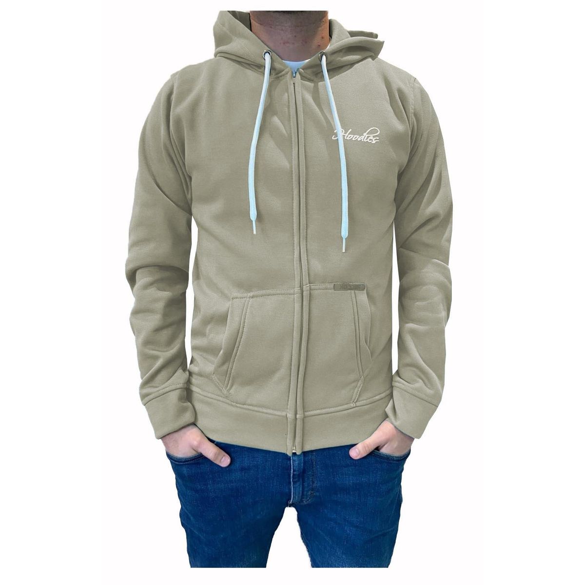 MODA EN CIRCUITO - Chaqueta en Algodón tipo Hoodies para Hombre con Capota