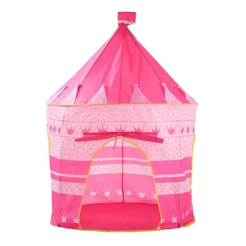 BABY ON - Carpa Castillo Plegable Para Bebes Y Niños Rosa
