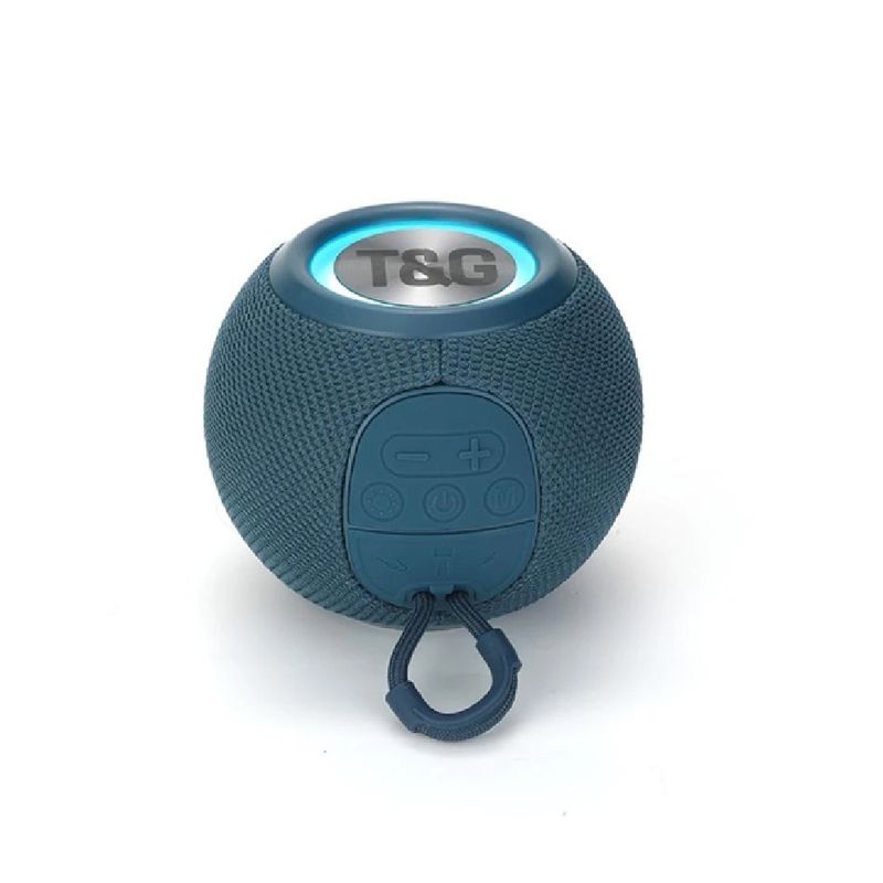 GENERICO - Parlante Inalambrico T&G TG-337 Bluetooth Radio FM Azul