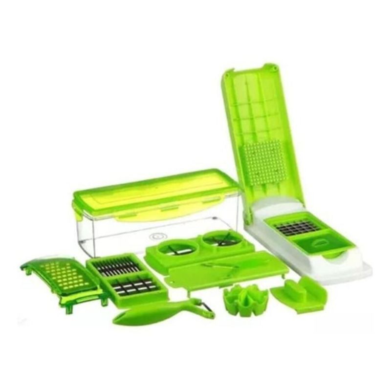 NICER DICER - Picador Multiusos Nicer Rayador Procesador Alimentos