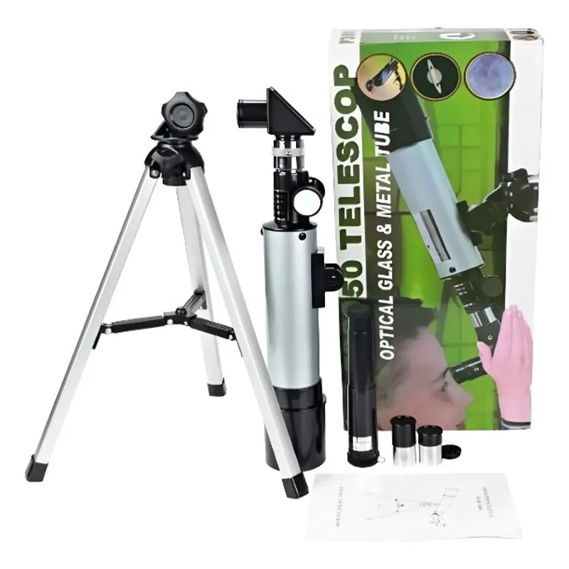 GENERICO - Telescopio Glass Optical F36050 Astronómico Con Trípode