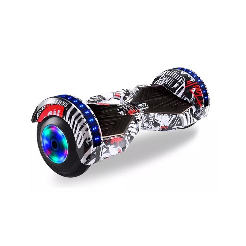 GENERICO - Scooter Electrica Malumeta 8 Pulgadas Con Luz Led Niños
