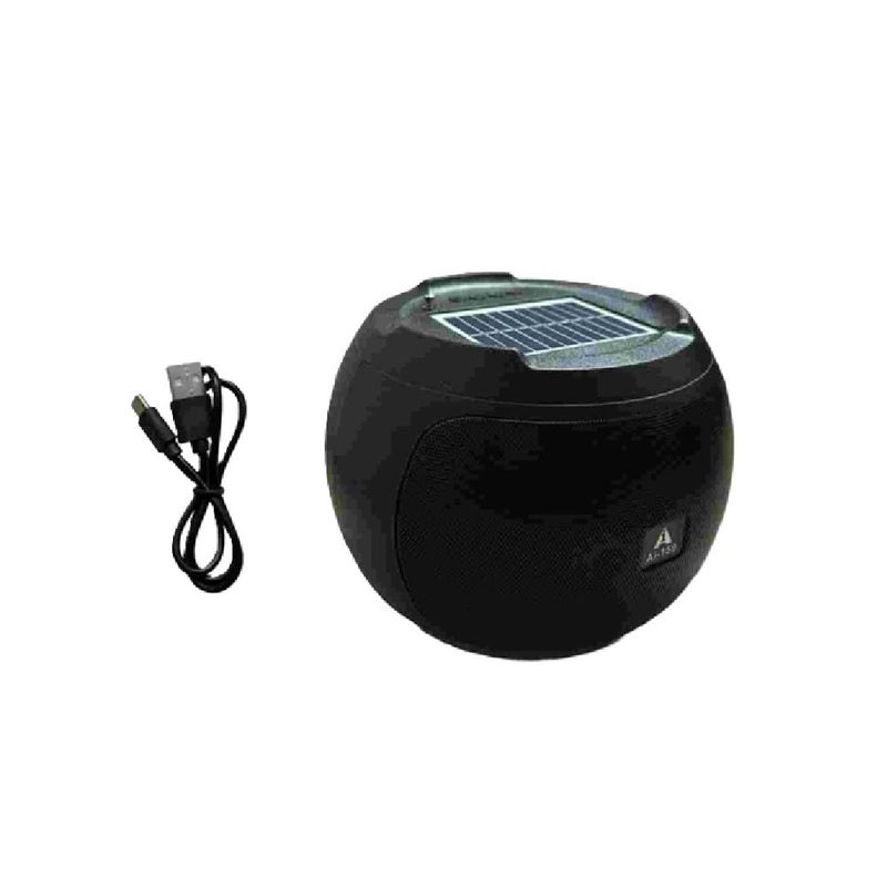 GENERICO - Parlante Inalambrico Con Panel Solar Bluetooth