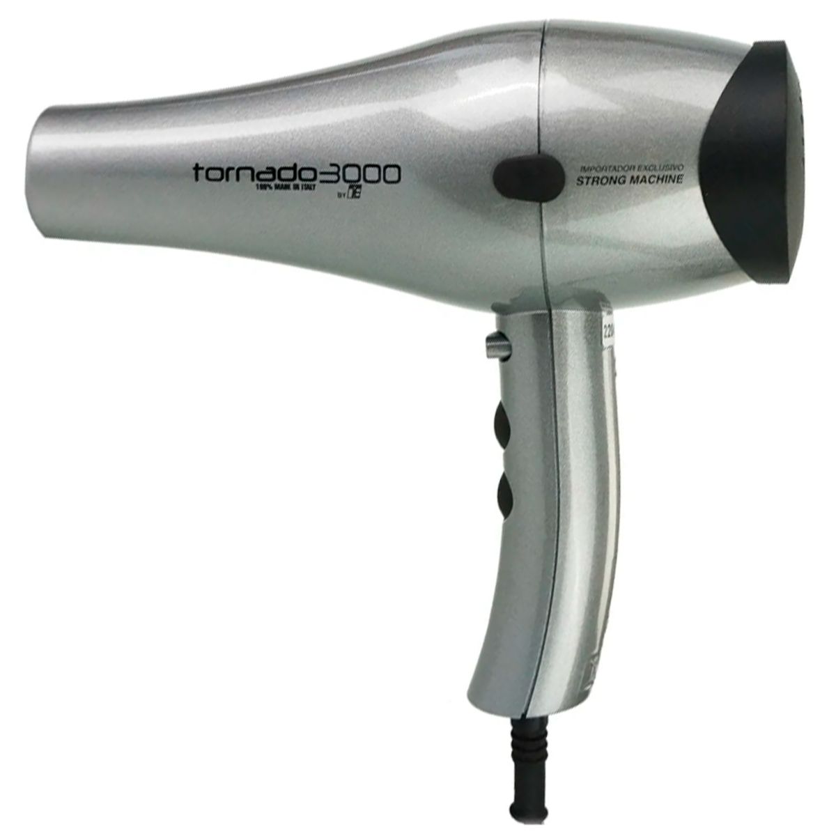BABYLISS - Secador Tornado Silver Tecno Dry 2000W