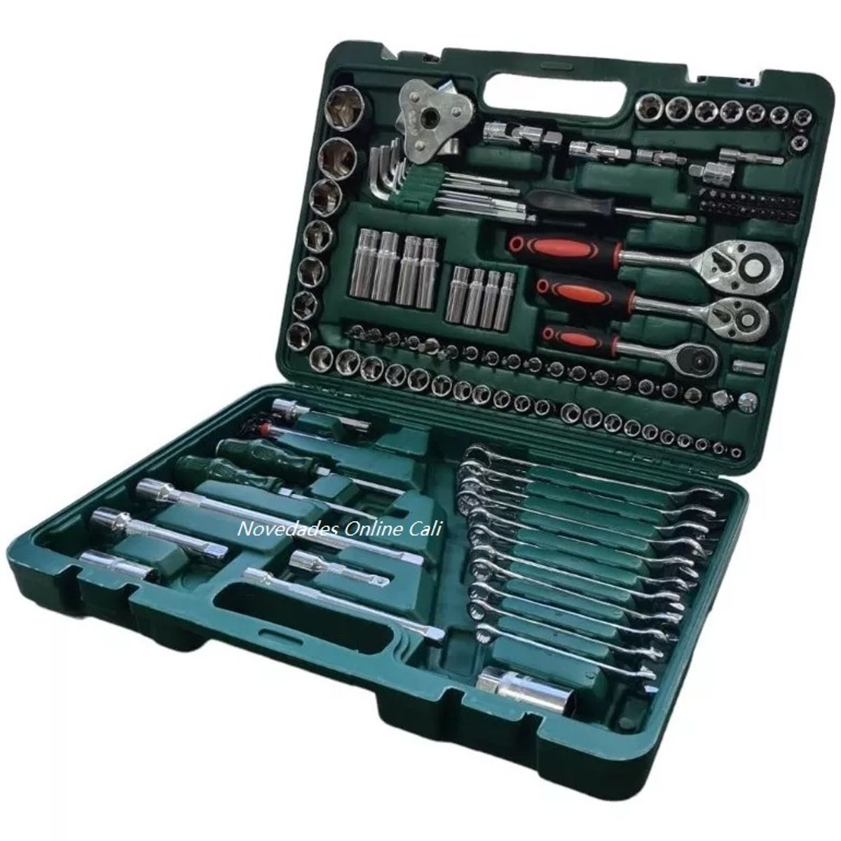 CHICAGO - Juego De Copas Con Ratchet Kit 121 Pcs Carro Moto