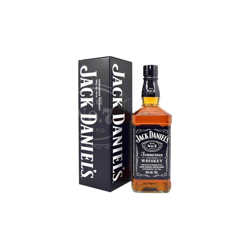 JACK DANIELS - JACK DANIE´S No. 7 MAS ESTUCHE METALIZADO 700 ML