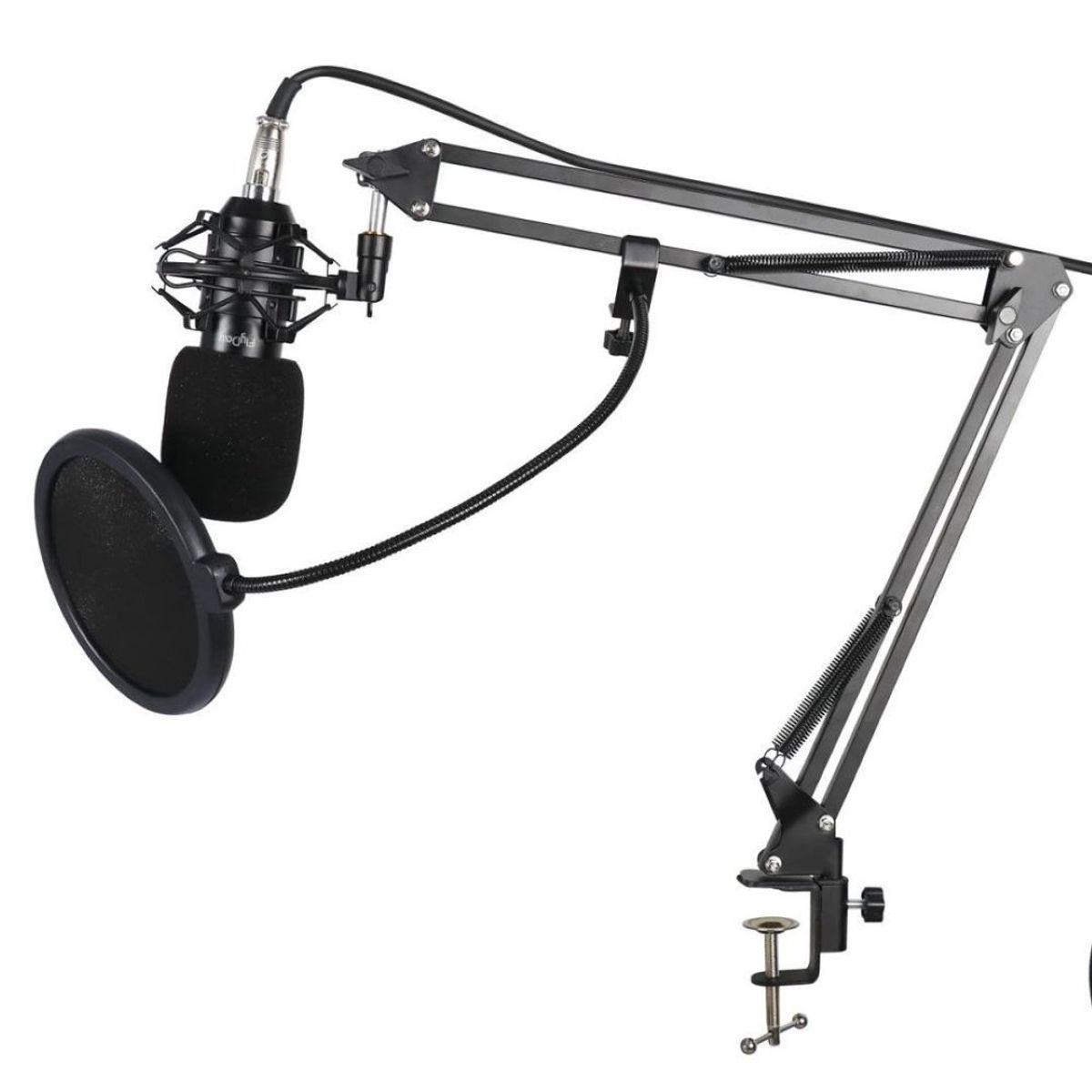 GENERICO - Micrófono Condensador Profesional Brazo Tijera Bm800