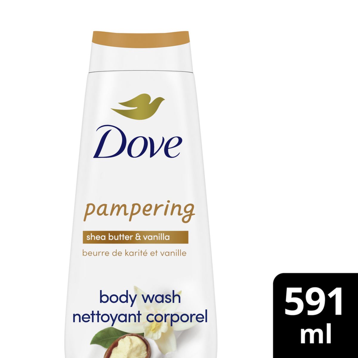 DOVE - Jabon Liquido Corporal Dove Karite y Vainilla 591ml