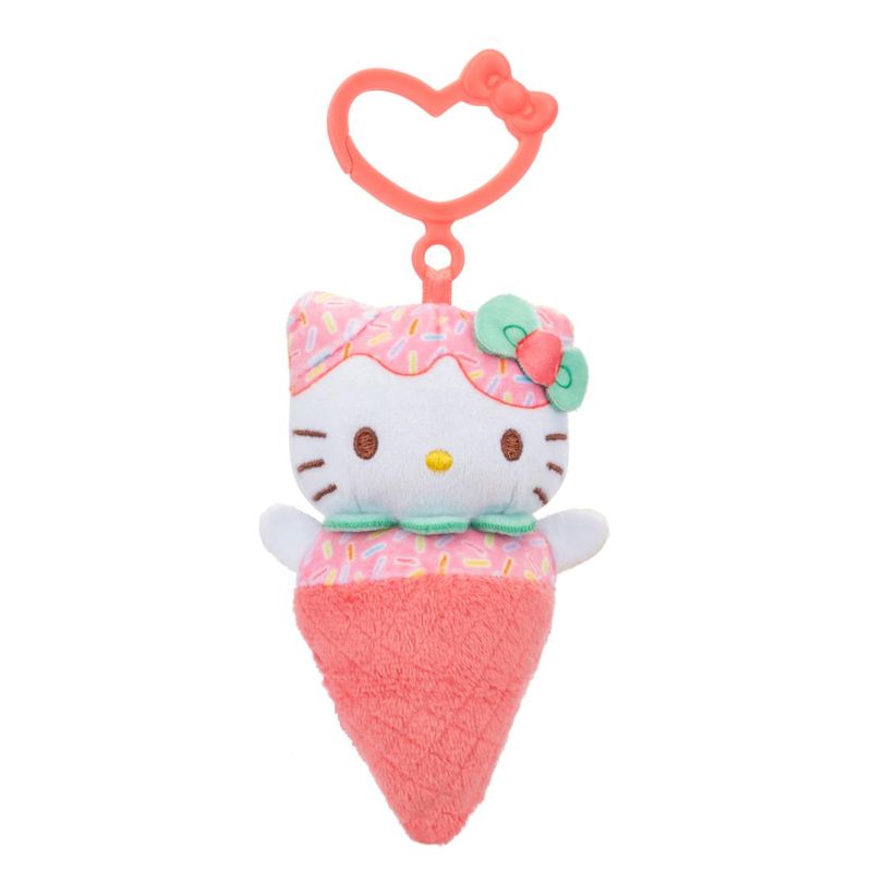HELLO KITTY - Peluche Llavero De Hello Kitty 10 Cm - Hello Kitty Cono