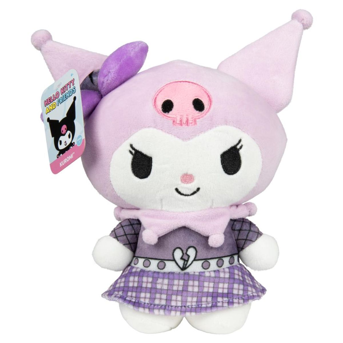 HELLO KITTY - Peluche Coleccionable Kuromi Punks Hello Kitty 20Cm
