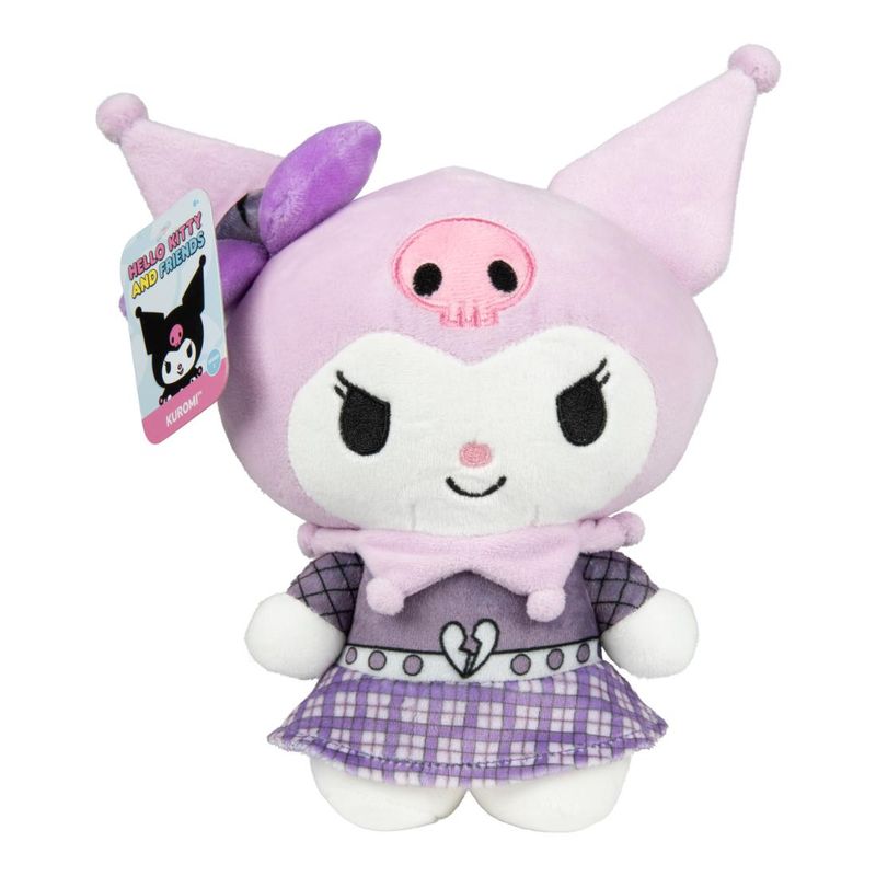 HELLO KITTY - Peluche Coleccionable Kuromi Punks Hello Kitty 20Cm