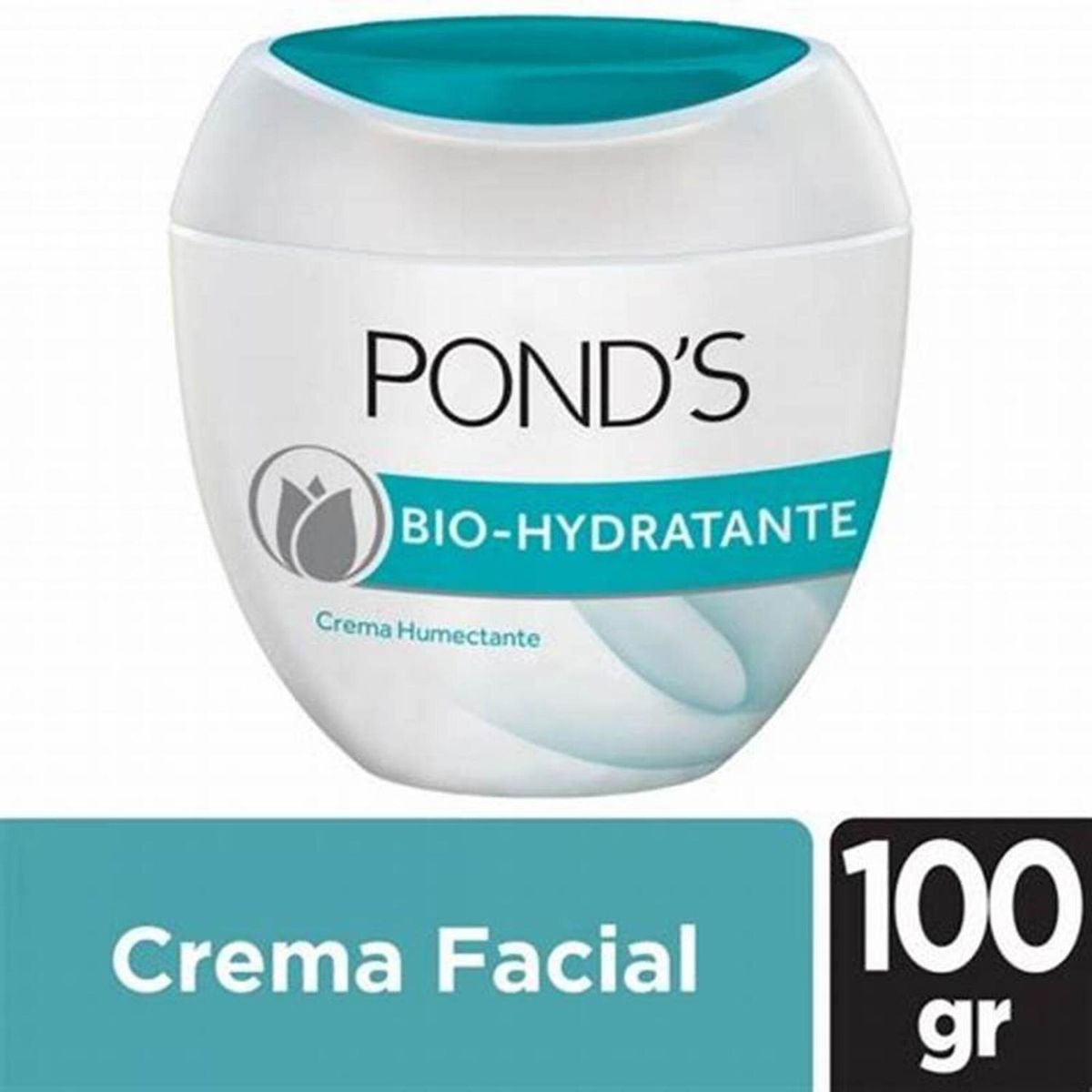 PONDS - Crema Facial Biohidratante Ponds Para una piel suave 100gr