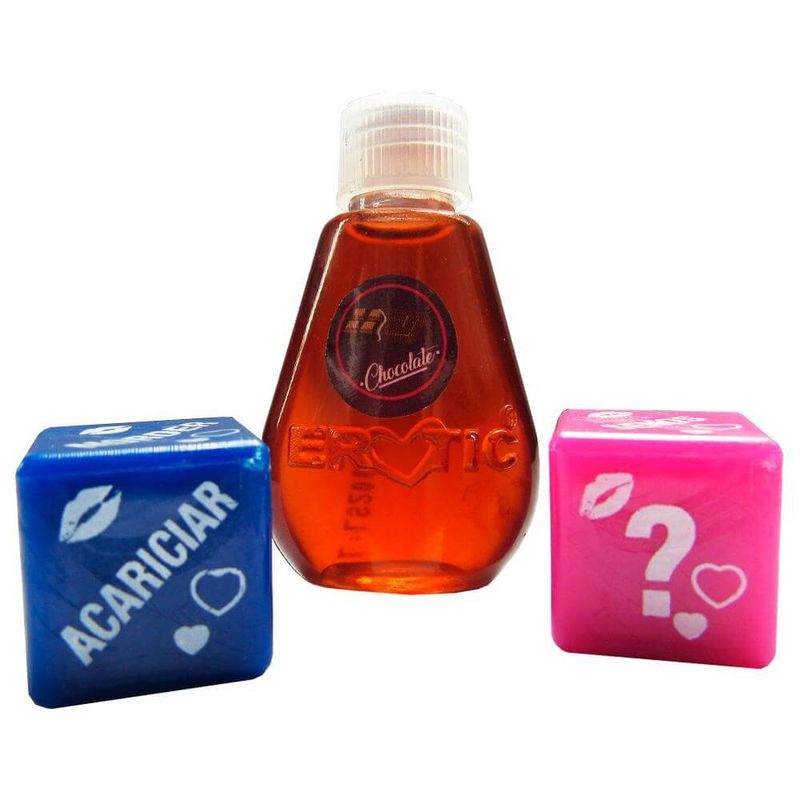 EROTIC - Aceite Caliente Erotic con dados chocolate