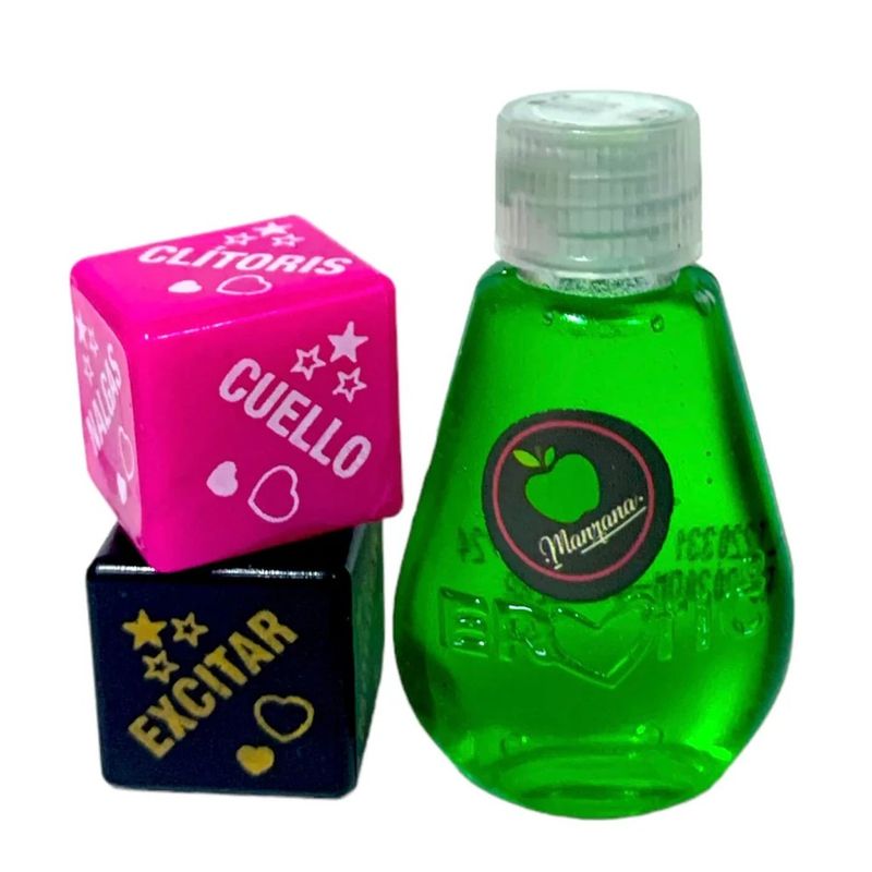 EROTIC - Aceite Caliente Erotic con dados manzana