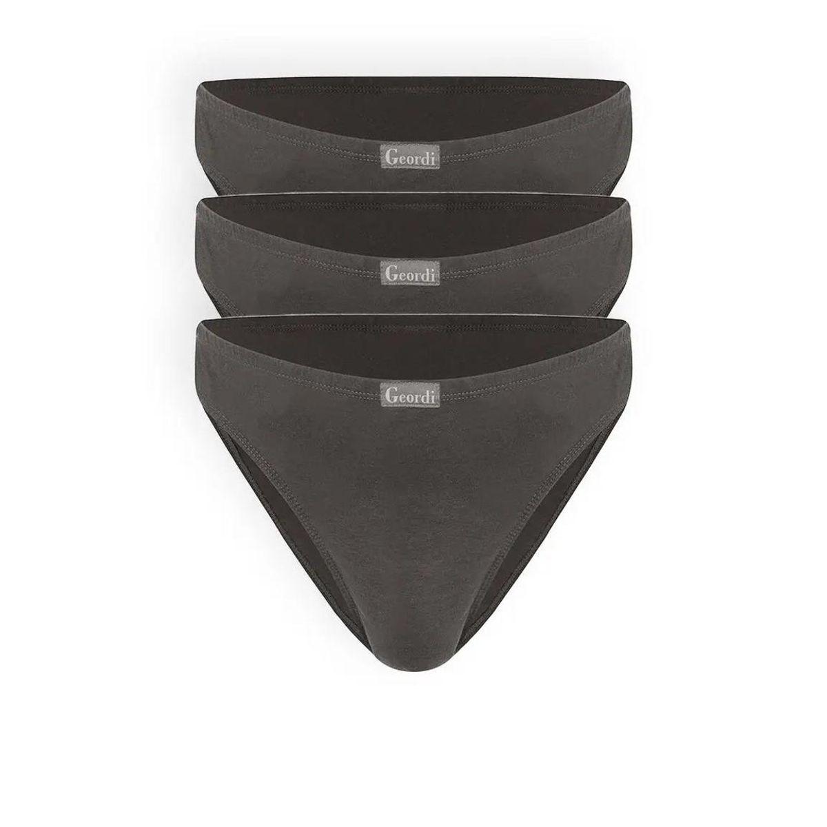 DIANE & GEORDI - Tanga (Pack X3) (2164) - Gris