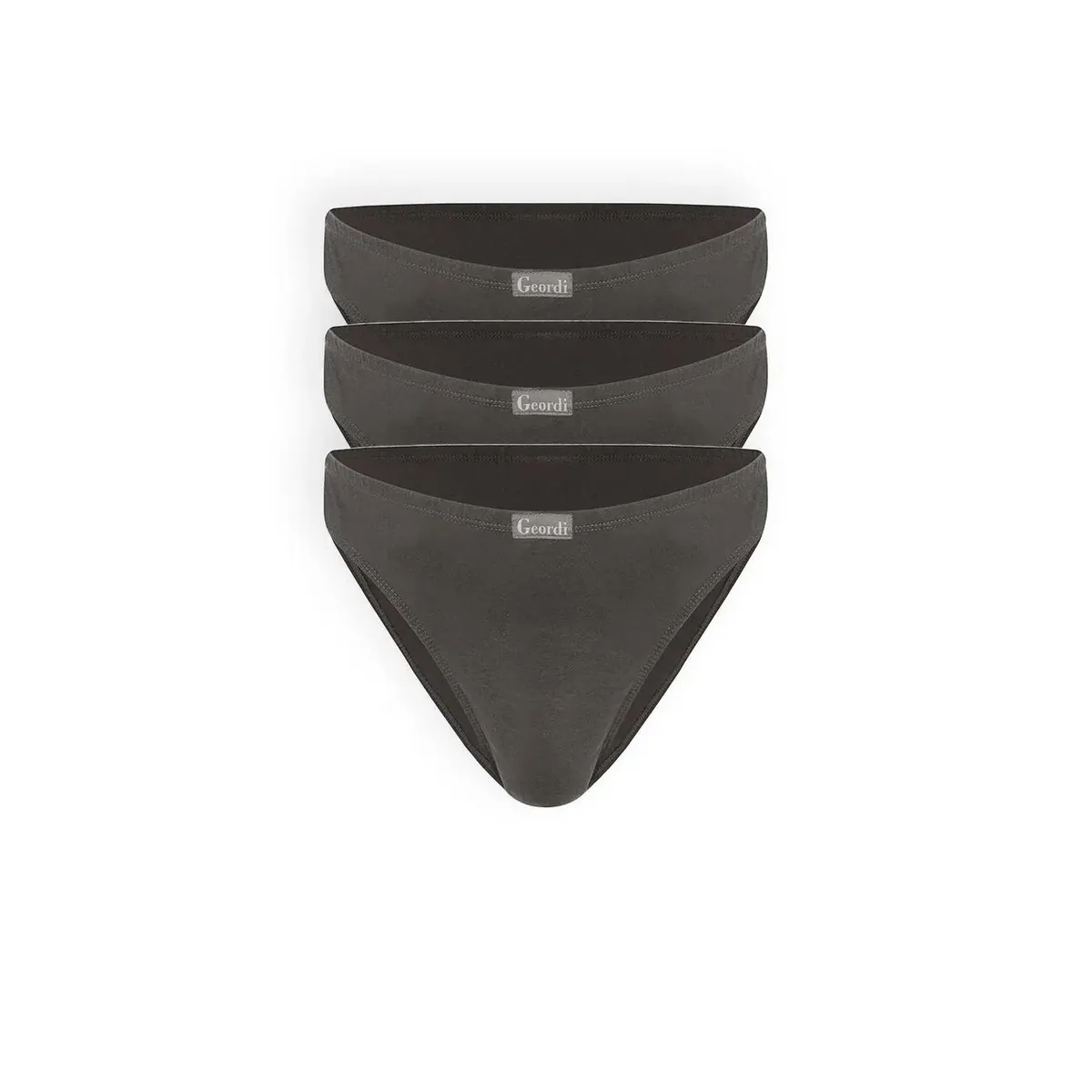 DIANE & GEORDI - Tanga (Pack X3) (2164) - Gris