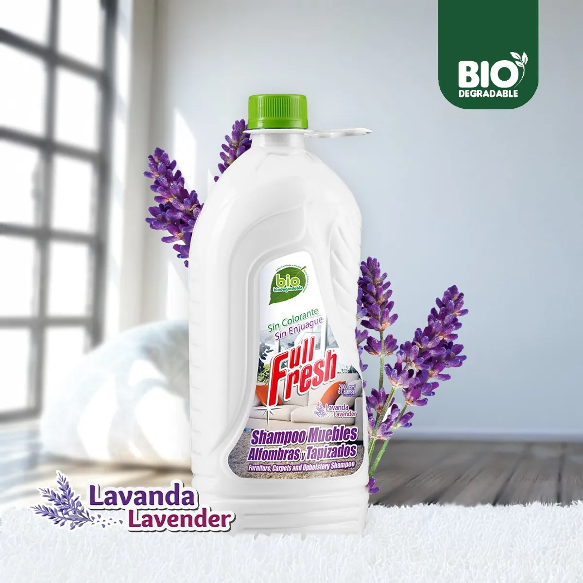 FULL FRESH - Shampoo Para Alfombras X 2000cc