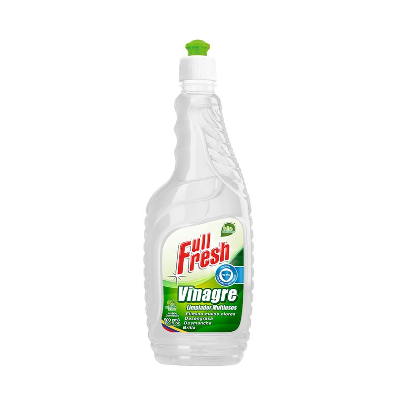 FULL FRESH - Vinagre Limpiador Multiusos 500ml  x4 unds
