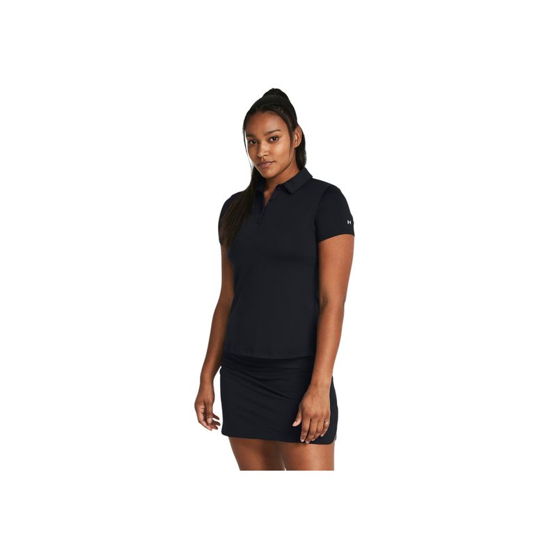 UNDER ARMOUR - Camisa Mujer UNDER ARMOUR UA PLAYOFF SS POLO Negro UNDER ARMOUR.
