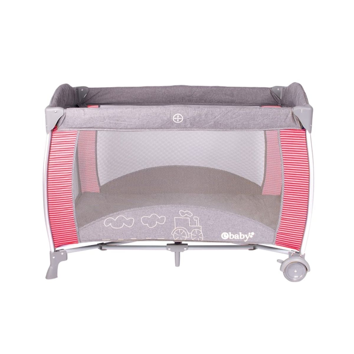 EBABY - Cuna Corral De Bebe Mecedora Cambiador Desmontable 2nivel