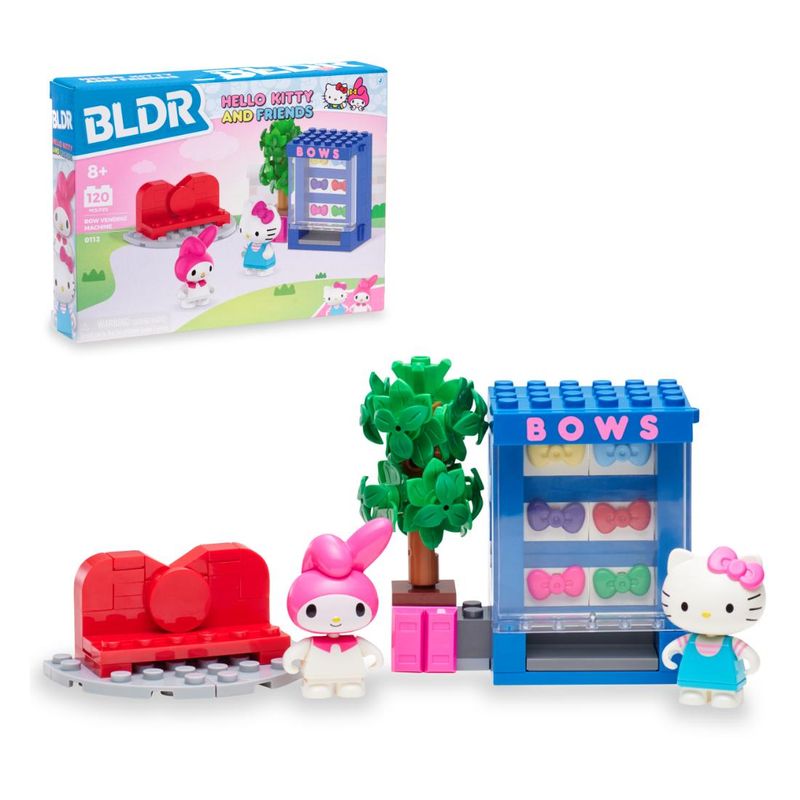HELLO KITTY - Set De Construcción Moños De Hello Kitty 145 Piezas