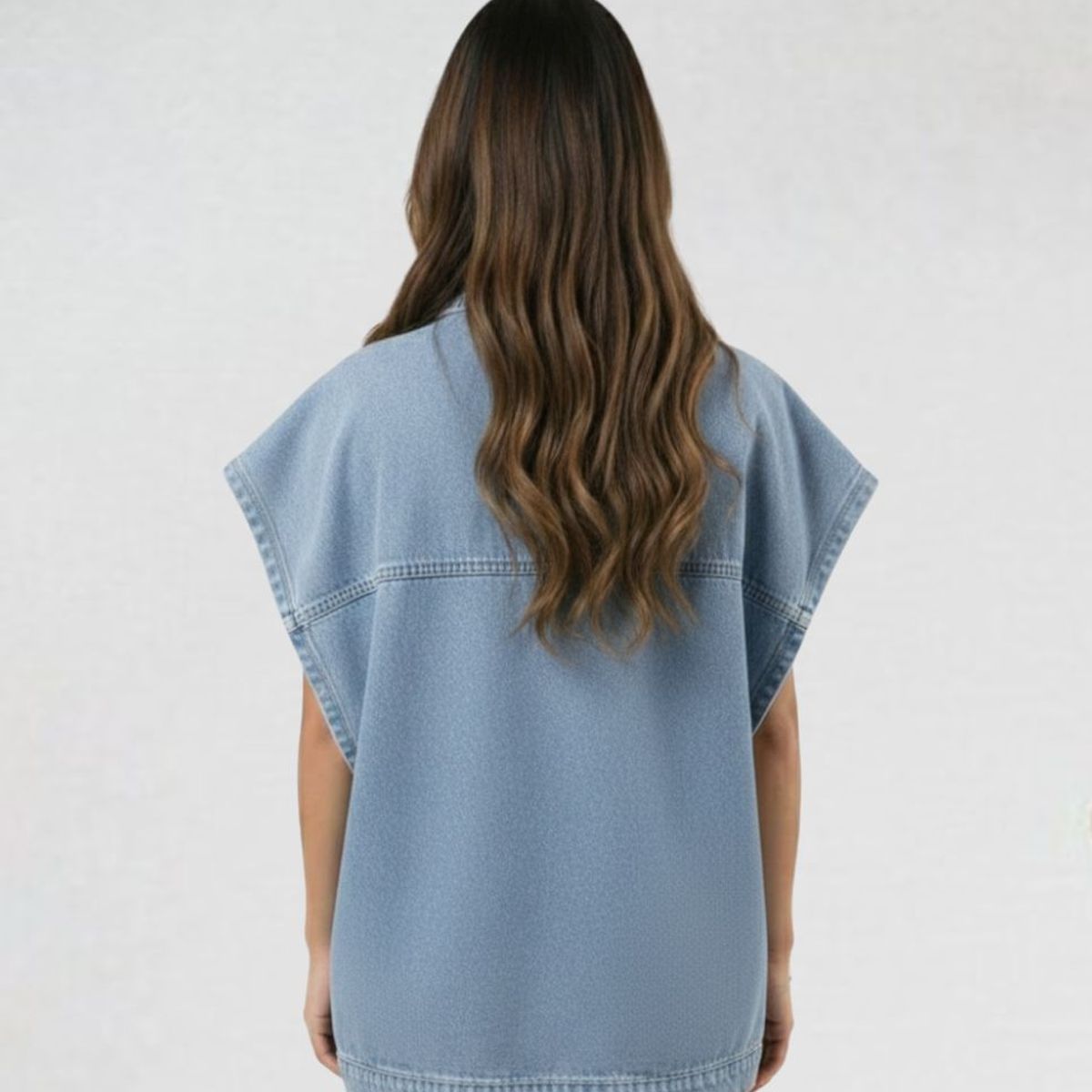 MOLGOA - Chaqueta para Mujer Denim - ⁠The Beat