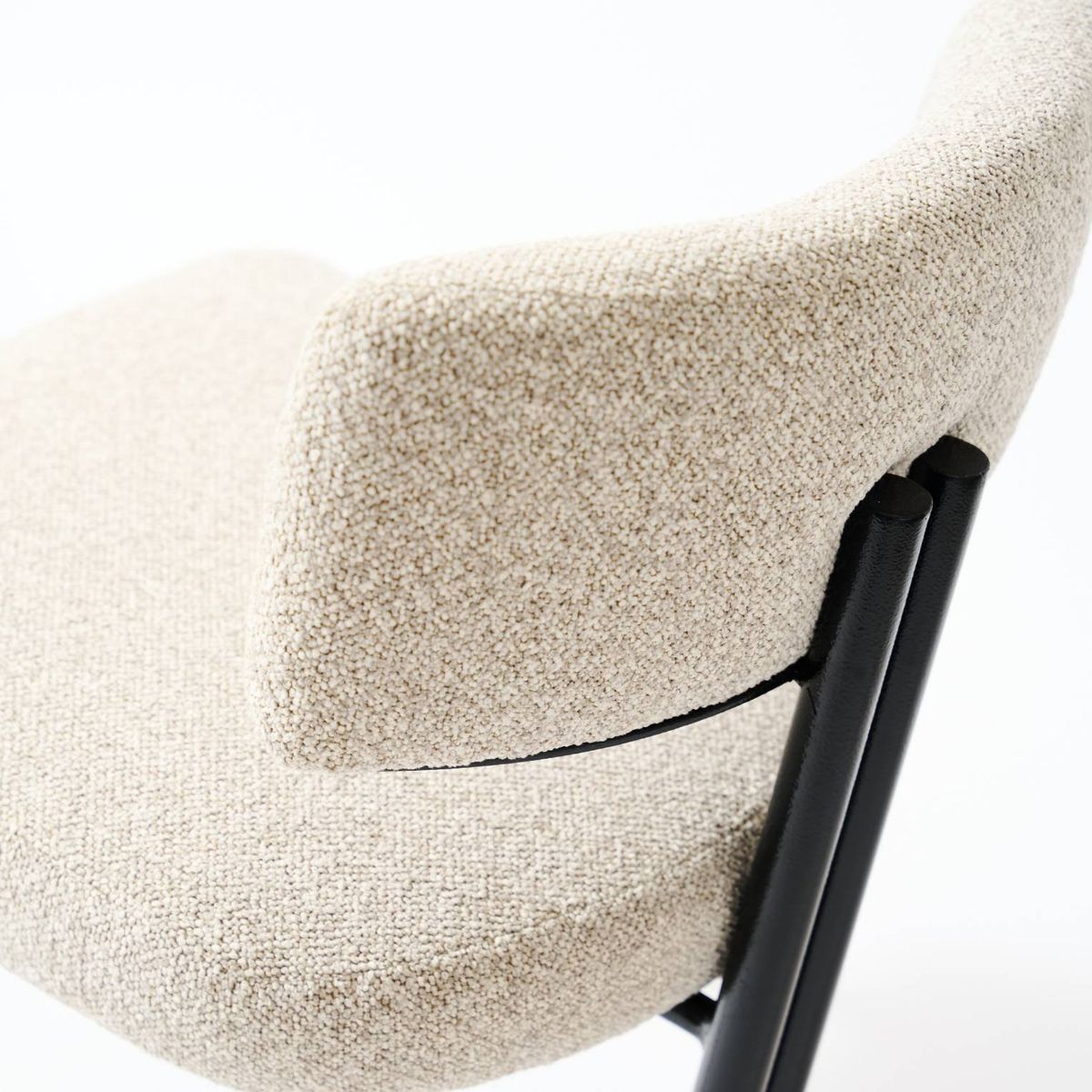 ENMADERA - Set x 4 Silla de Comedor Musgo metálica