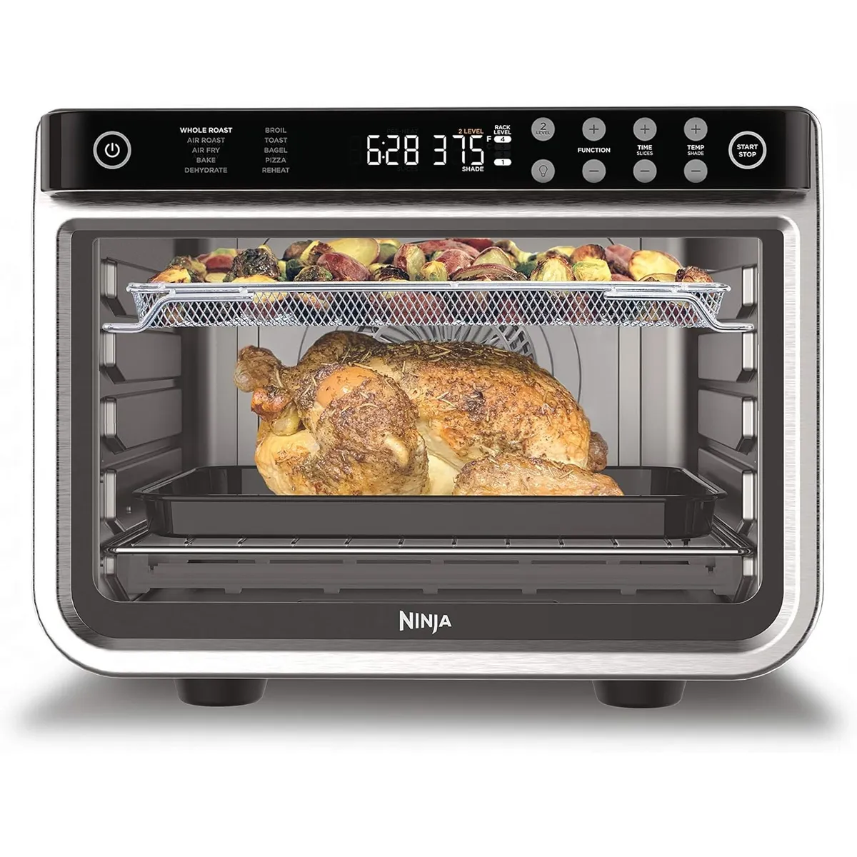 NINJA - Horno Profesional Ninja Freidora, Pizza, Asar, Tostar 10 en 1 XL 28L