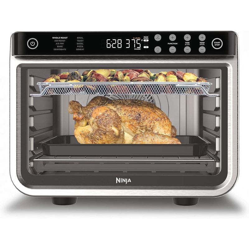 NINJA - Horno Profesional Ninja Freidora, Pizza, Asar, Tostar 10 en 1 XL 28L