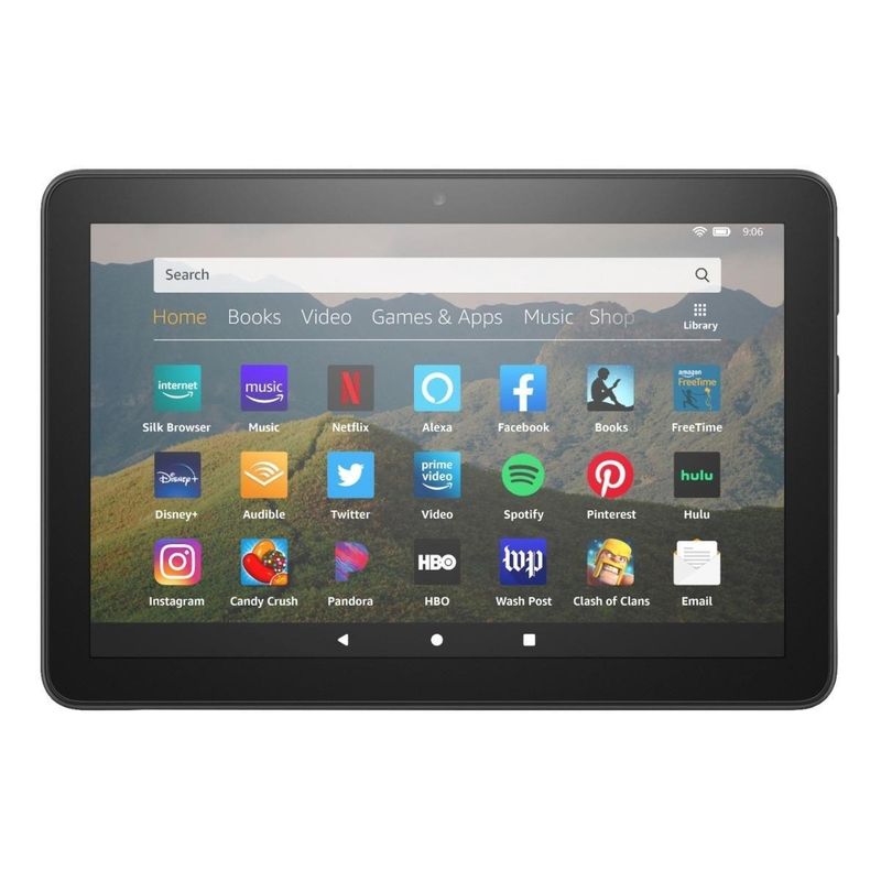 GENERICO - Tablet Amazon Fire HD 8 2020 KFONWI 8 32GB black y 2GB de memoria RAM