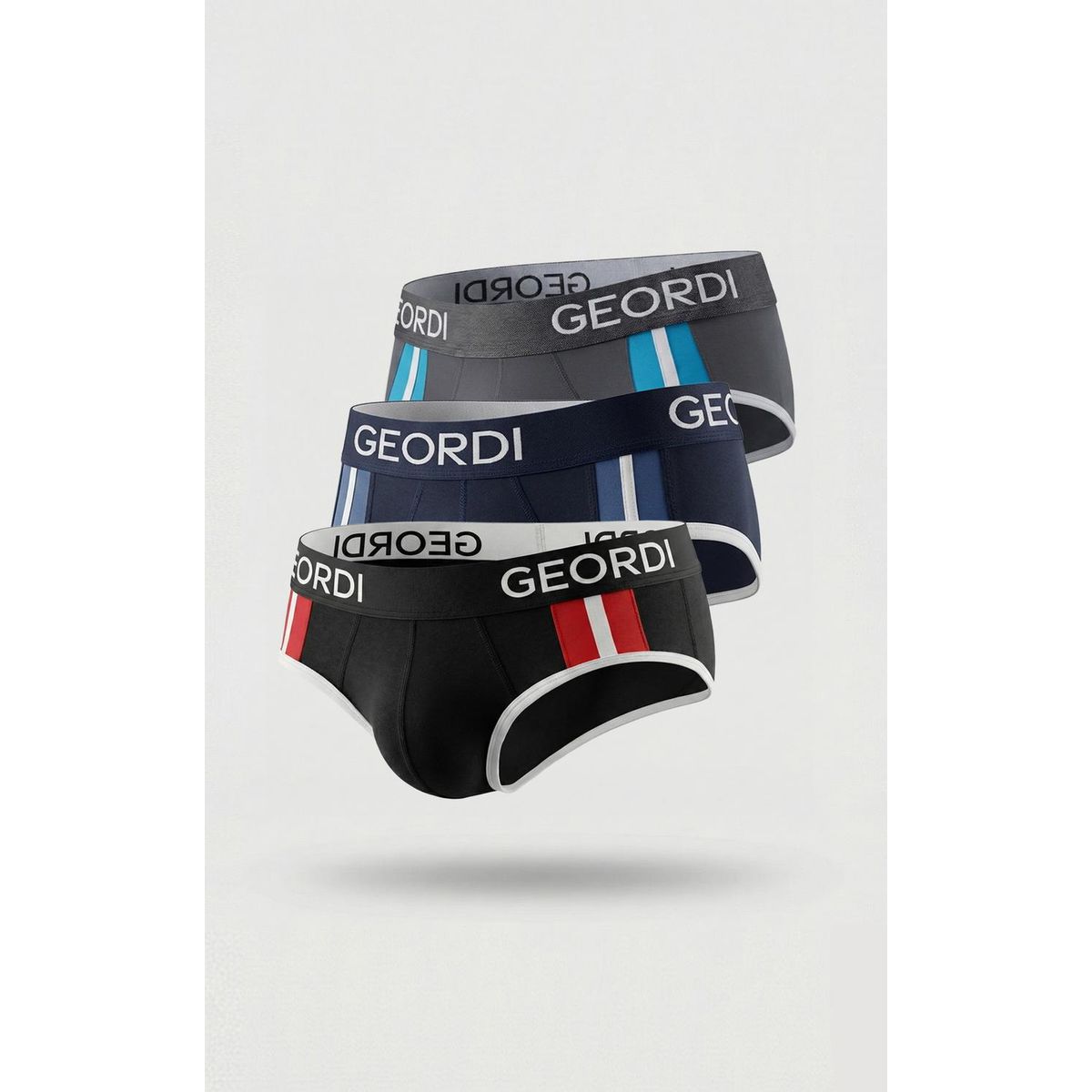 DIANE & GEORDI - Brief (Pack X3)(5178) - Multicolor