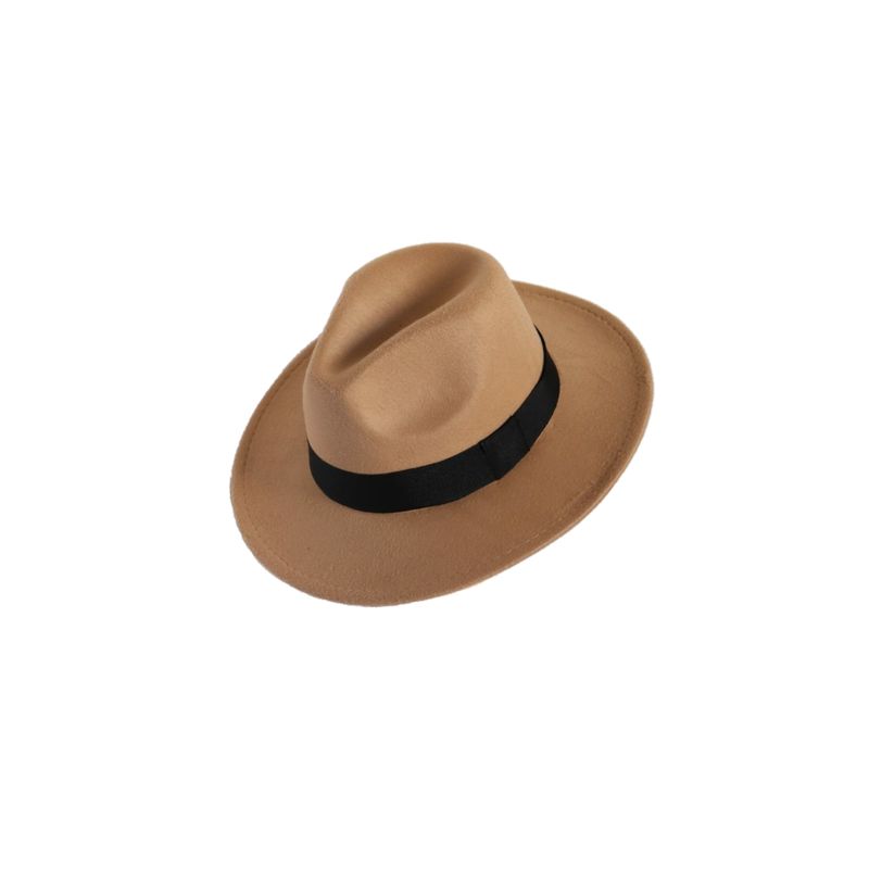 GENERICO - Sombrero Fedora en Paño Ajustable Unisex