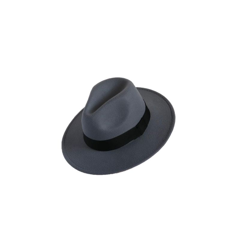 GENERICO - Sombrero Fedora en Paño Ajustable Unisex