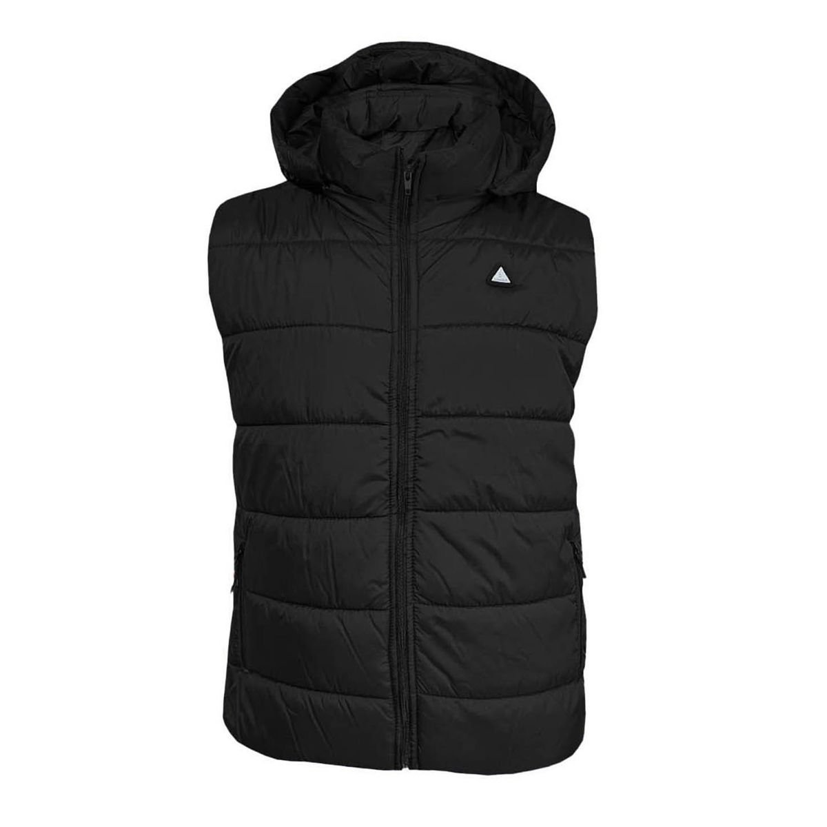 MODA EN CIRCUITO - Chaleco Impermeable para Hombre con Capota Removible