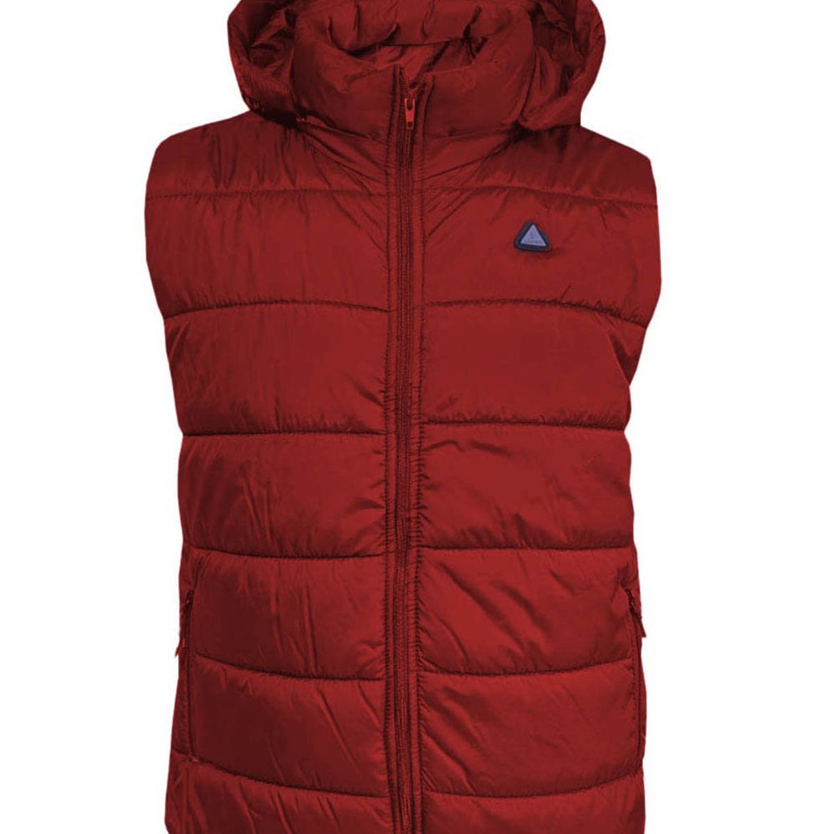 MODA EN CIRCUITO - Chaleco Impermeable para Hombre con Capota Removible